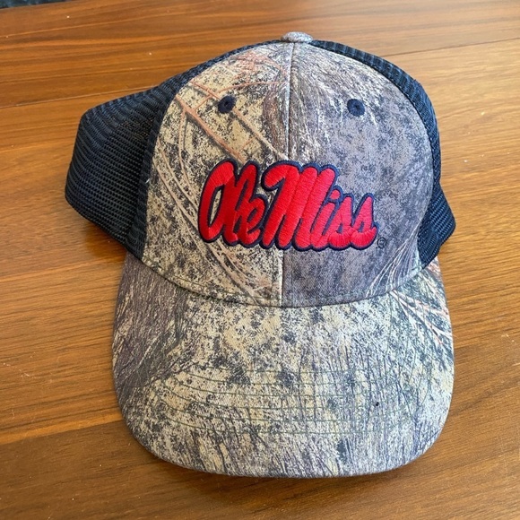 Camouflage Ole Miss Trucker Hat - Picture 2 of 4